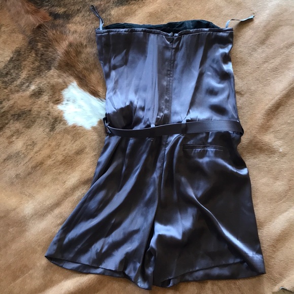 Prada Acciaio Silk Belted Romper - Picture 7 of 8